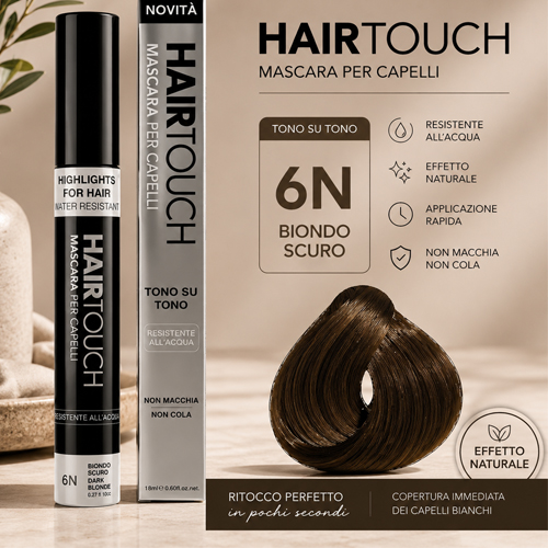 Renee Blanche Hair Touch Máscara 6-Louro Escuro
