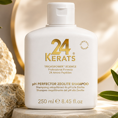 24Kerats pH Perfector Zeolite Shampoo 250ml