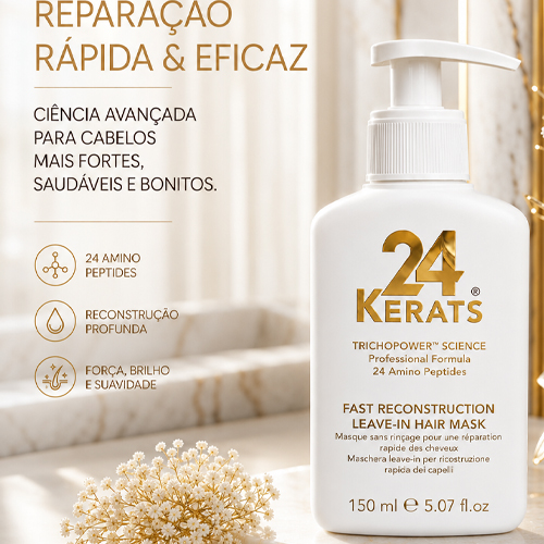 24kerats Leave In Hair Mask 150ml
