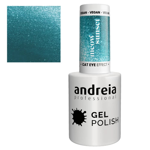 Andreia Verniz Gel Meow Sunset Cat Eye Effect MW1