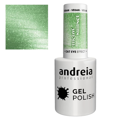 Andreia Verniz Gel Meow Sunset Cat Eye Effect MW2