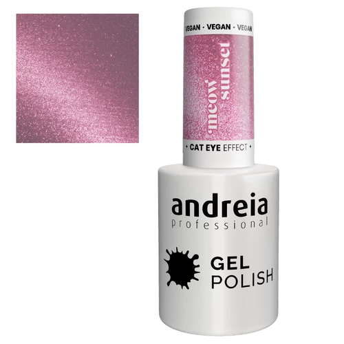 Andreia Verniz Gel Meow Sunset Cat Eye Effect MW5