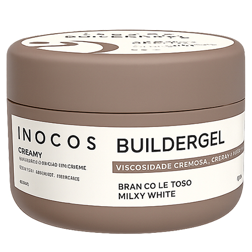 Builder Gel Creamy INOCOS Branco Leitoso 50g
