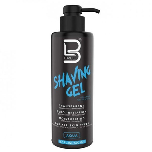 Level 3 Shaving Gel Transparente Aqua 1000ml