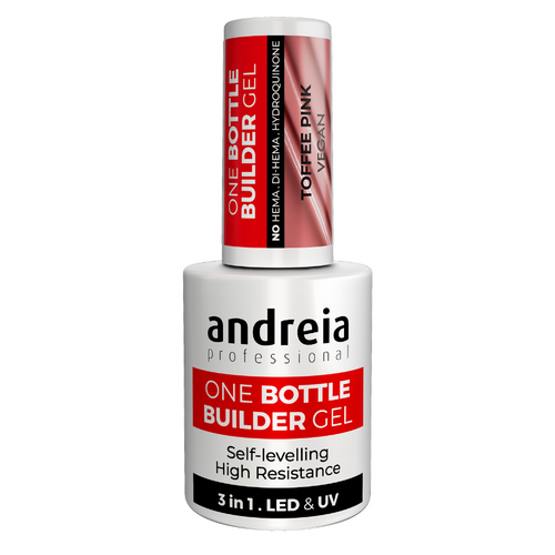 Andreia One Bottle Builder Gel Toffee Pink 14ml