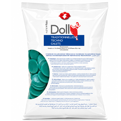 Doll Cera Depilatória Disco Clorofila 1kg