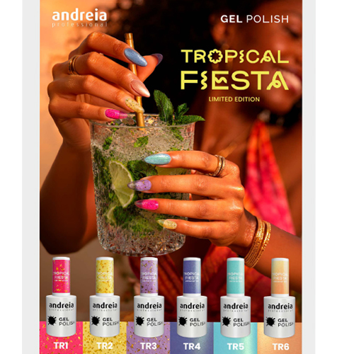 Kit Andreia Verniz Gel Tropical Fiesta-10.5ml