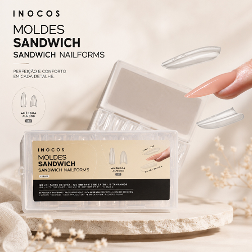 Moldes INOCOS Sandwich Amêndoa-SF1