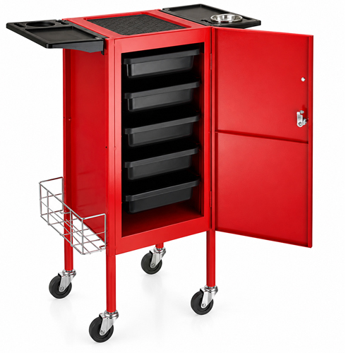 Italor Carrito Metalico Delta Vermelho