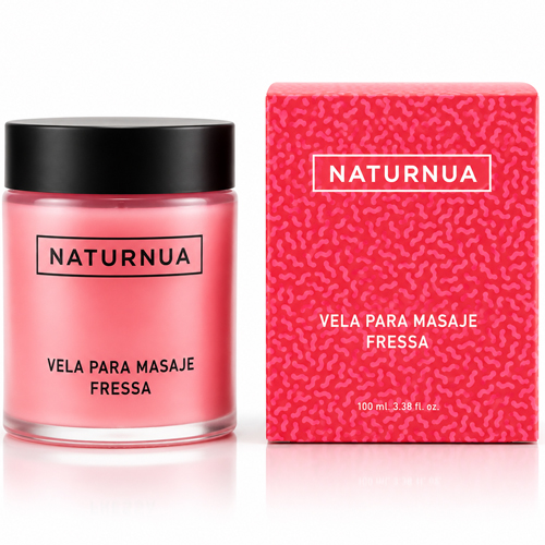 Naturnua Vela Para Massagem Morango 100ml