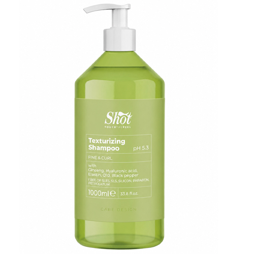 Shot Design Texturizing Shampoo Fine & Curl 1000ml
