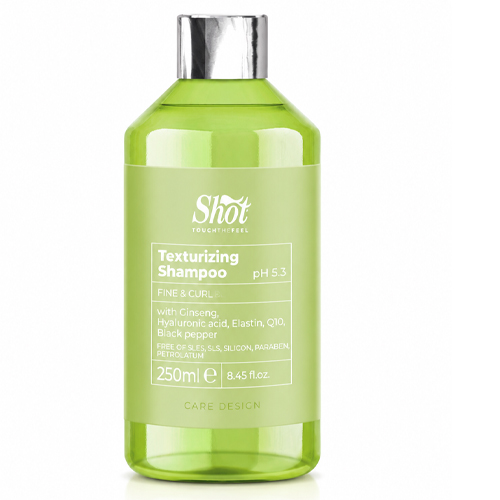 Shot Design Texturizing Shampoo Fine & Curl 250ml