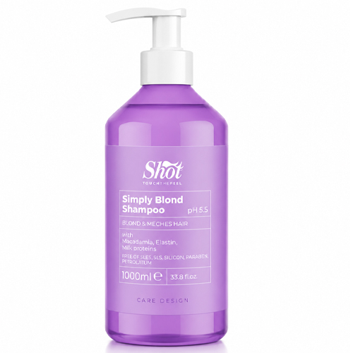 Shot Simply Blond Shampoo 1000ml