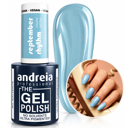 Andreia Verniz The Gel Polish SR5-Azul Ceu