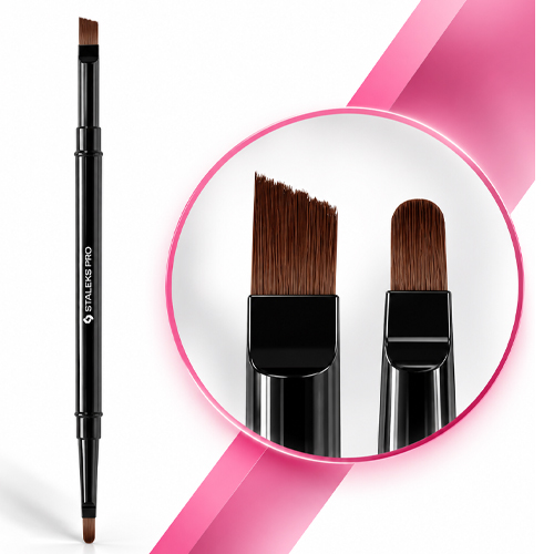 STALEKS EXPERT 04/09 Pincel dupla face, gel 7 mm / gel 9 mm