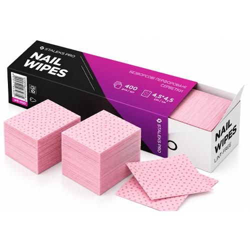 STALEKS Expert Toalhitas Perfuradas Sem Fiapos-400 Unidades