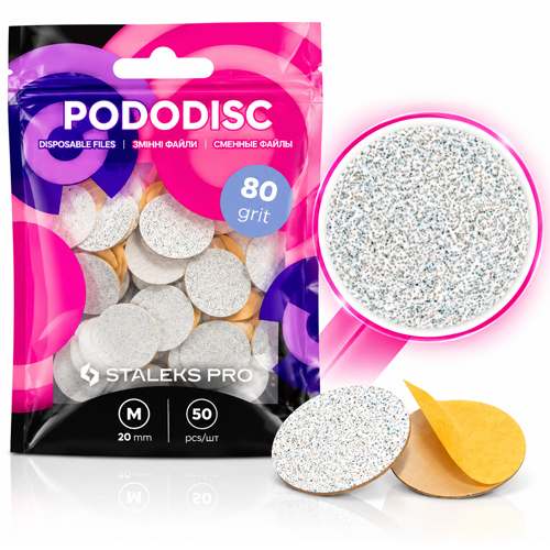 STALEKS PODODISC Lixas Adesivas Pedicure 20mm