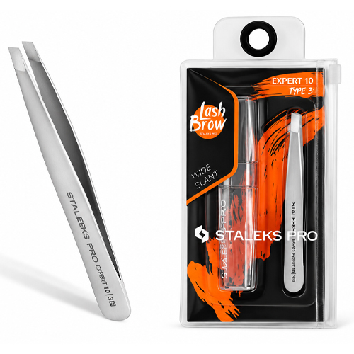 STALEKS Pinça Depilar Expert TE-10/3