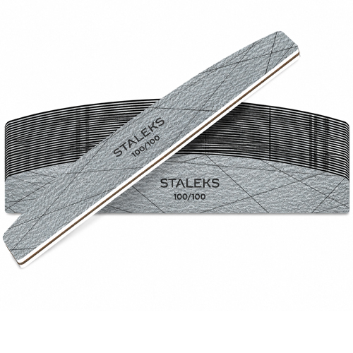 Staleks Pro Smart 40 Lima Meia lua 100/100-25 Unidades