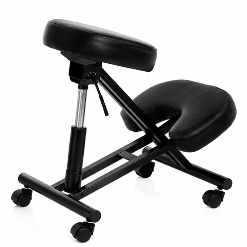 Xanitalia taburete Ergonomico Preto Master Inox